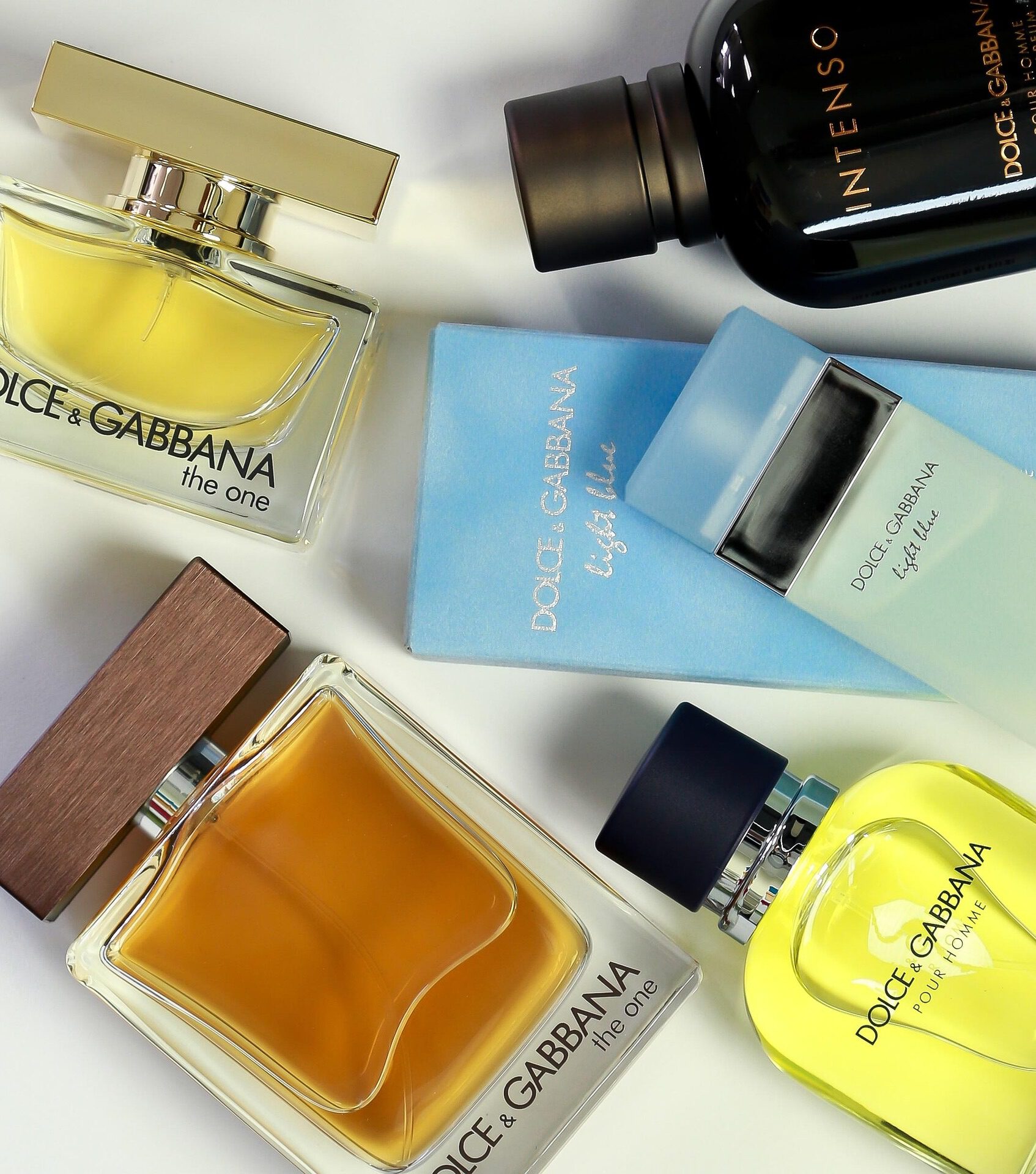 Corporate Gifting 3 fragrance bottles on a table